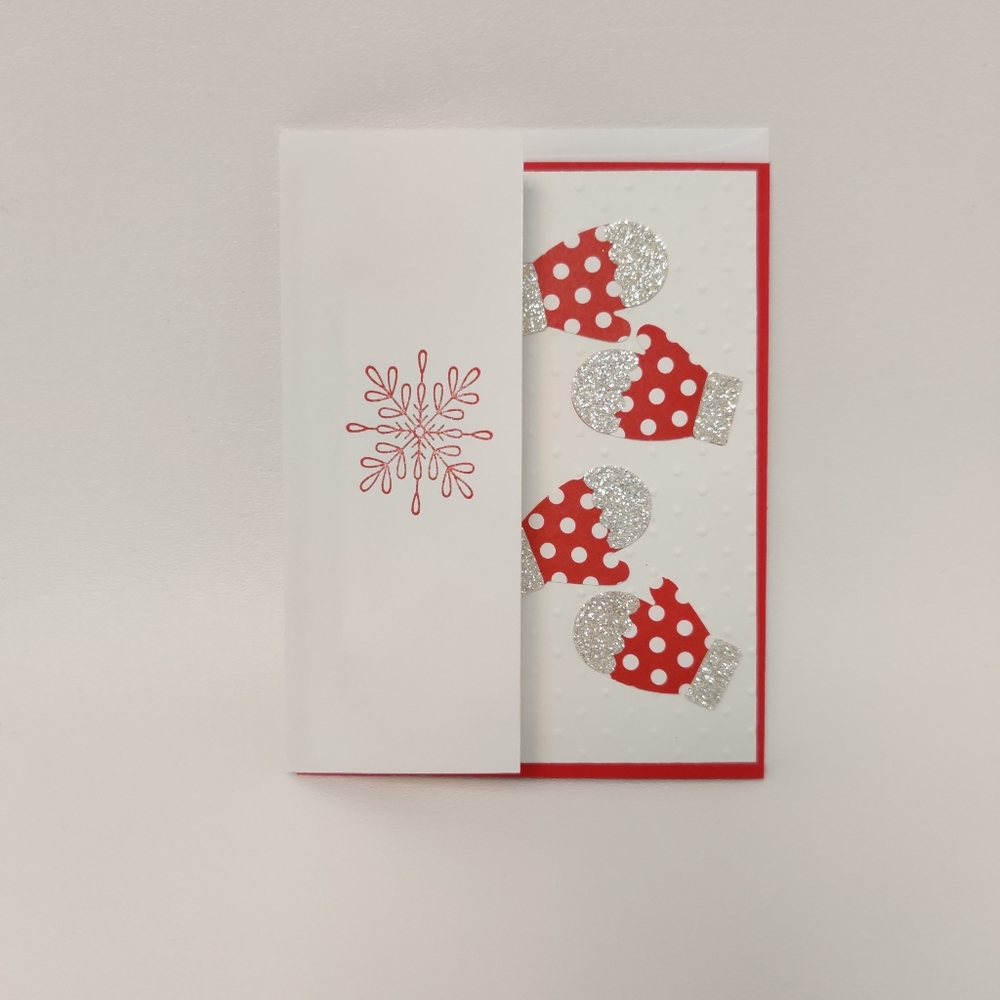 Handmade Merry Christmas Holidays Greeting card